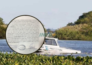 Timbúes: denunció que le dispararon 5 veces cuando se encontraba en el rio