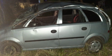 Milagro en Barrancas: una familia salió ilesa tras volcar en autopista