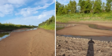 Bajante histórica: se secó «El Ternero» y otros arroyos en Gaboto