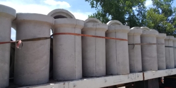 Timbúes comenzó nuevas obras hídricas para evitar inundaciones