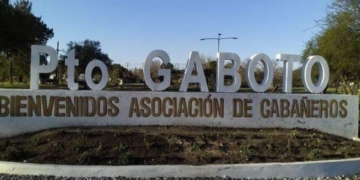 Un joven de Gaboto detenido por el robo de un reflector del cartel de ingreso al pueblo