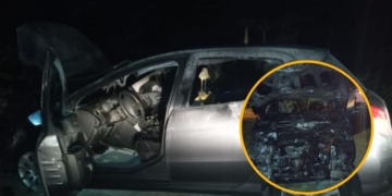 Timbúes: se le incendió el auto a un vecino tras recibir el año nuevo