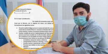 Gaboto: Ruiz pidió aplicar el Pase Sanitario a personas que no vivan en la localidad