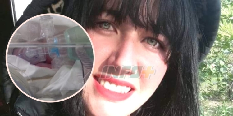 Piden cadena de oración para una joven de Oliveros y su beba: “Esperamos un milagro”