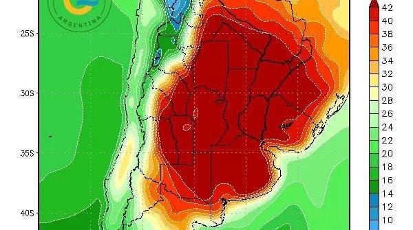 Alertan por “calor extremo” en la región: las térmicas llegarían a 46 grados
