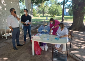 Plan Detectar en Díaz: realizaron 50 test y 22 fueron positivos 