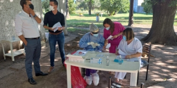 Plan Detectar en Díaz: realizaron 50 test y 22 fueron positivos 