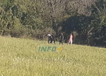 Oliveros: un hombre ingresó a robar a dos casas y fue detenido en un descampado