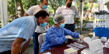 El Plan Detectar en Maciel arrojó 90 positivos de 137 testeos
