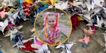 Juanita superó la leucemia en Totoras de la mano de los médicos y «sus mil grullas»