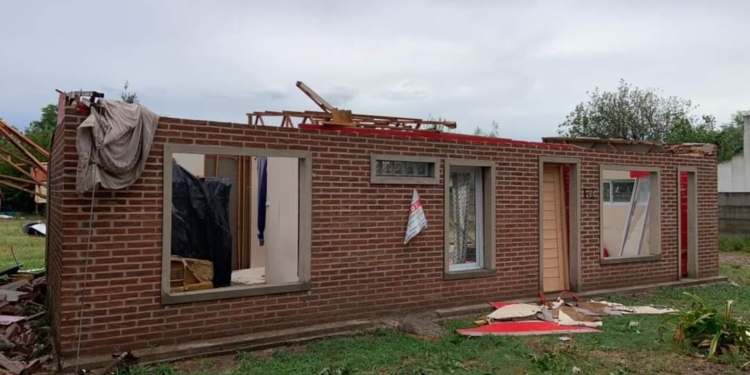 La provincia envió asistencia para los afectados por el temporal en San Genaro