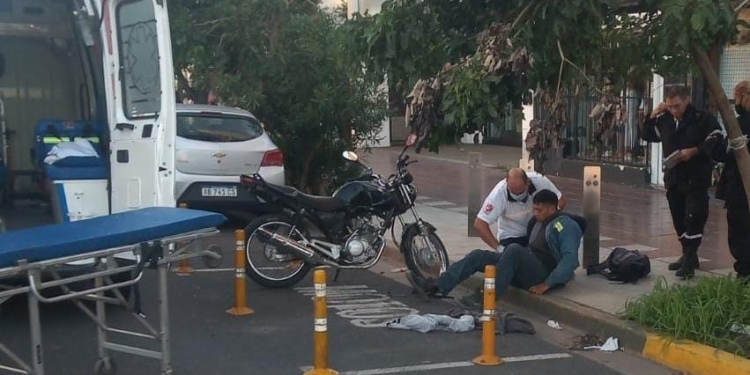 Un conductor de Oliveros protagonizó un fuerte choque en San Lorenzo