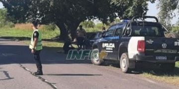 Barrancas: el casco salvó a padre e hijo que cayeron de su moto en Ruta 11