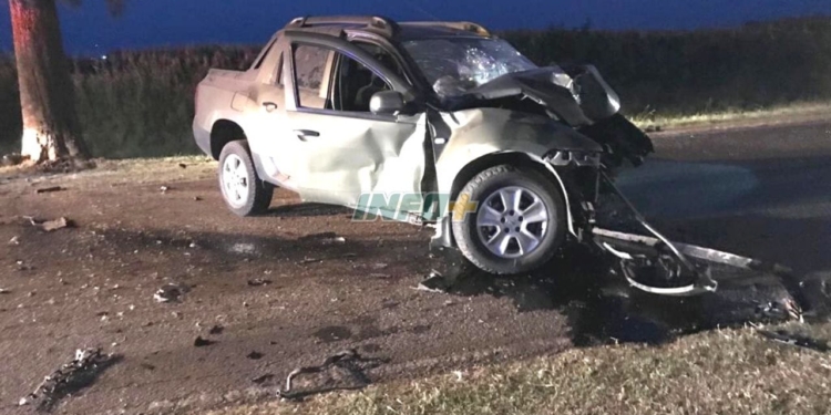 Un menor de Díaz internado tras impactar contra un árbol en San Genaro