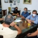 Barrancas firmó el convenio para completar la iluminación LED en todo el pueblo 