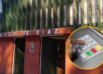 Rompieron a golpes el cajero automático y Díaz se quedó sin servicio