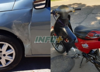 No frenaron: fuerte choque en una esquina de Totoras
