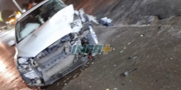 Un conductor alcoholizado chocó contra un camión en Timbúes