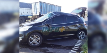 Impactante vuelco en autopista: un conductor trasladado por el SIES
