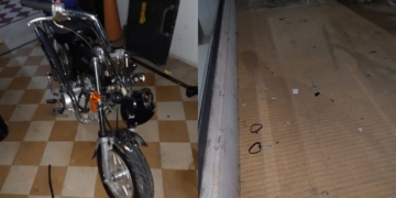 Una joven de Totoras cayó de su moto, golpeó su cabeza y fue hospitalizada