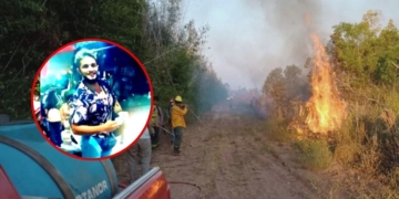 Un joven de la región dejó todo, se tomó un colectivo y está ayudando en Corrientes