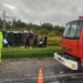 Murió otro hombre y ya son dos las víctimas fatales por el vuelco del colectivo en autopista