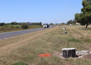 Tras el aumento del peaje, avanzan con la iluminación y barandas en autopista