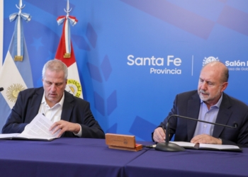 Perotti firmó el acuerdo y Centeno contará con su nueva Escuela Técnica