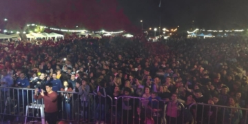 Gran marco de público en la Fiesta de la Picada Santafesina de Centeno
