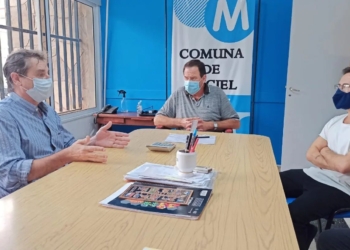 Capitani visitó instituciones de Maciel y dialogó sobre nuevos proyectos