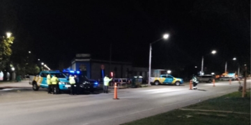 Timbúes: 9 conductores dieron positivo al test de alcoholemia