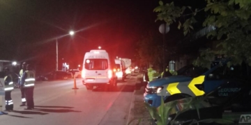 Nuevo operativo de control de alcoholemia en Timbúes con 10 casos positivos