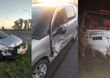 Dos choques en el cruce de Ruta 34 sacudieron la tarde de San Genaro