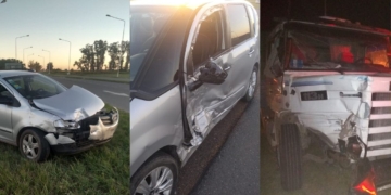 Dos choques en el cruce de Ruta 34 sacudieron la tarde de San Genaro