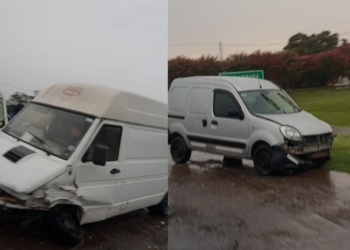 Dos vehículos colisionaron en Ruta 34, en el ingreso a Centeno