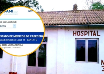 Tras las gestiones de Ruiz, Gaboto ya cuenta con médico de cabecera de PAMI