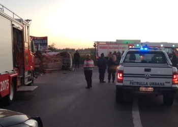 Identificaron a las tres víctimas fatales del trágico accidente en Timbúes