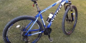 Oliveros: delincuentes le robaron la bici tras ingresar a su casa