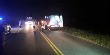 Un hombre de Maciel herido al chocar en su bicicleta contra un camión