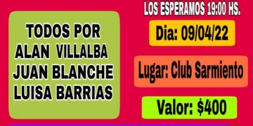 Bingo Solidario para ayudar a dos vecinos de Timbúes y uno de Andino