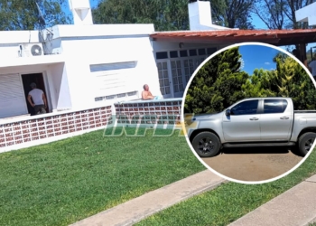 Robaron en un campo de Clason: se llevaron hasta la camioneta