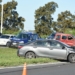Tres autos chocaron en cadena sobre autopista y una persona resultó herida