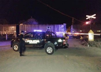 Una mujer fue arrollada por un tren y sufrió graves heridas