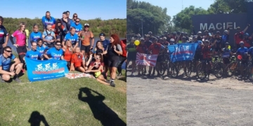 Más de 50 ciclistas de toda la región vivieron un nuevo encuentro en Maciel