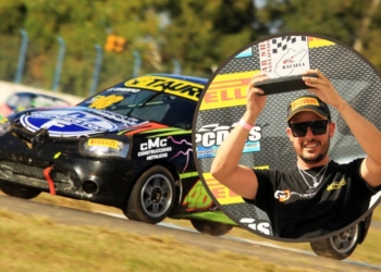 El timbuense Gastón Grippo hizo podio en el Car Show Santafesino