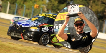 El timbuense Gastón Grippo hizo podio en el Car Show Santafesino