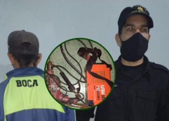 Timbúes: dijo que iba al SAMCo pero fue a robar y quedó detenido