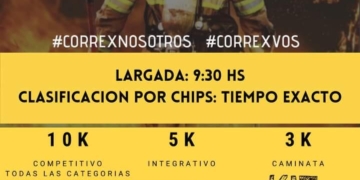 Llega la primera maratón de los Bomberos Voluntarios de San Genaro