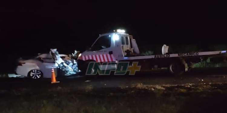 Barrancas: tres fallecidos y un herido grave en un accidente sobre autopista