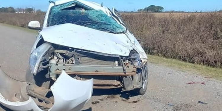 Vuelco y milagro: una mamá y su nena sólo sufrieron heridas leves